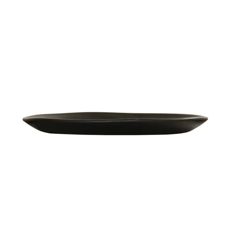 Cal-Mil Bali Melamine Plate - 8" Black Cal-Mil Bali Melamine Plate - 8" Black