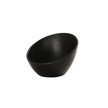 Cal-Mil Round 5" Black Bowl