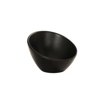 Cal-Mil Round 4" Black Bowl