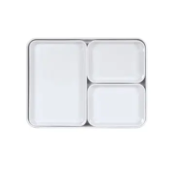 Cal-Mil White Bento Box Insert - 4.5 x 6
