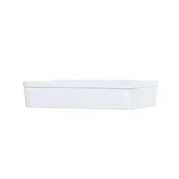 Cal-Mil 14" x 10.5" Bento Box - White