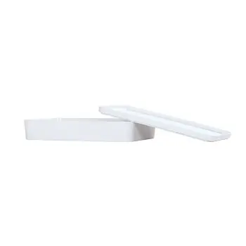 Cal-Mil 14" x 10.5" Bento Box - White