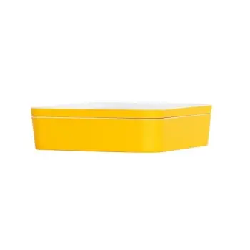 Cal-Mil 10.5" Square Bento Box - Yellow