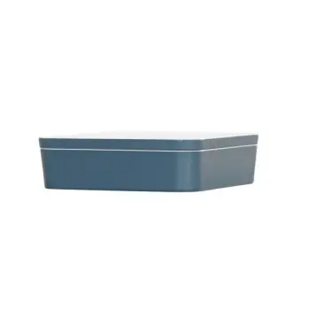Cal-Mil 10.5" Square Bento - Stone Blue
