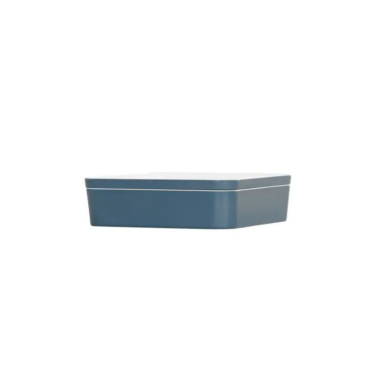 Cal-Mil 10.5" Square Bento - Stone Blue Cal-Mil 10.5" Square Bento - Stone Blue