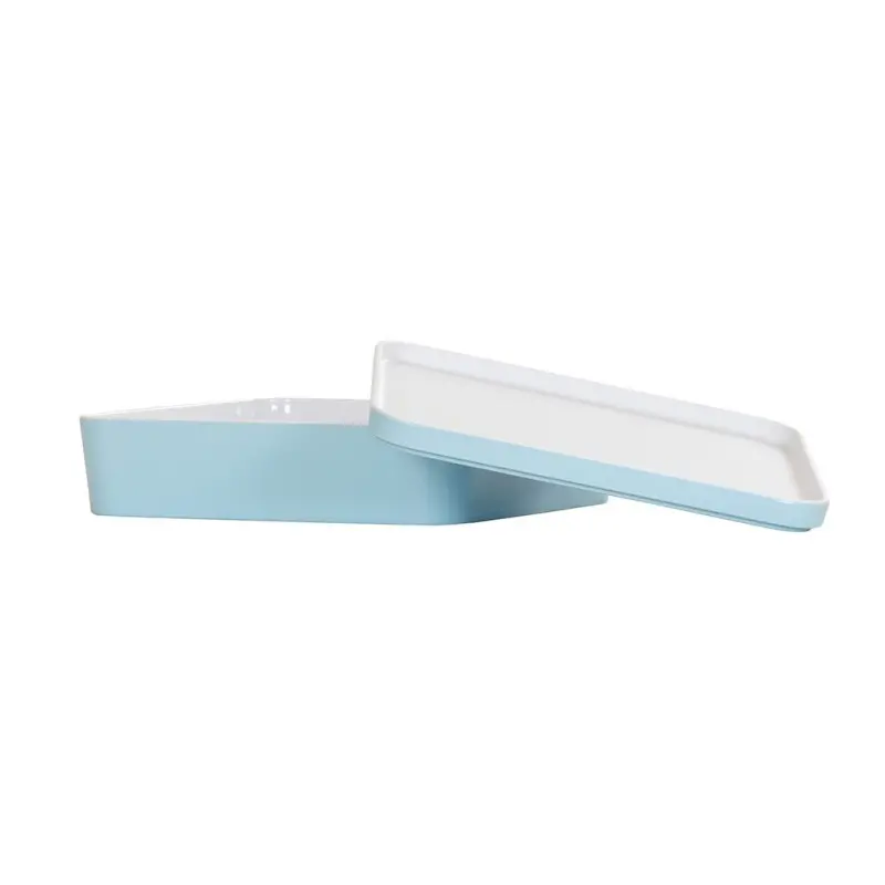 Cal-Mil 10.5" Square Bento Box - Blue Cal-Mil 10.5" Square Bento Box - Blue
