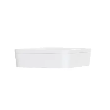 Cal-Mil 10.5" Square Bento Box - White