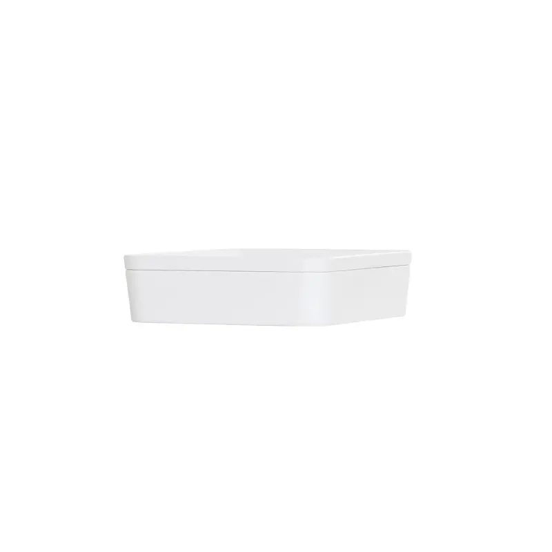 Cal-Mil 10.5" Square Bento Box - White