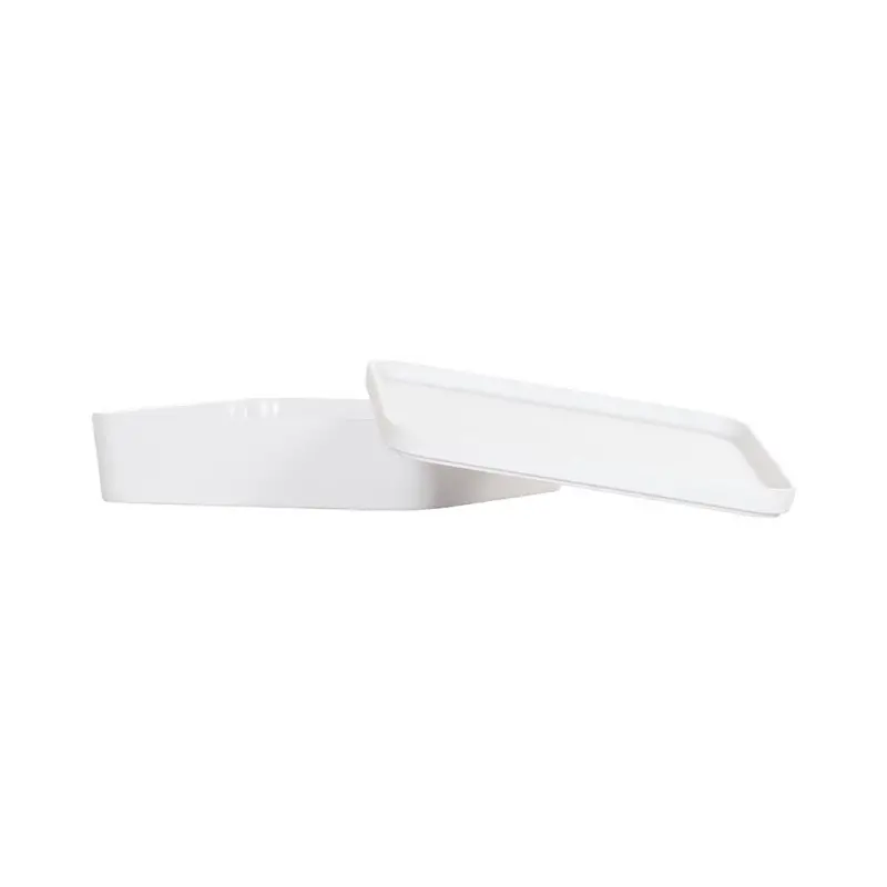 Cal-Mil 10.5" Square Bento Box - White Cal-Mil 10.5" Square Bento Box - White