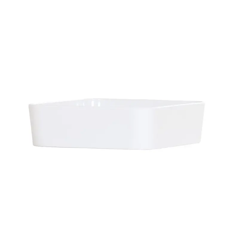 Cal-Mil 8.25" Square Bento Box - White Cal-Mil 8.25" Square Bento Box - White