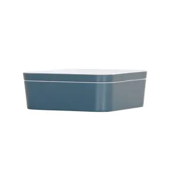 Cal-Mil 8.25" Square Bento - Stone Blue