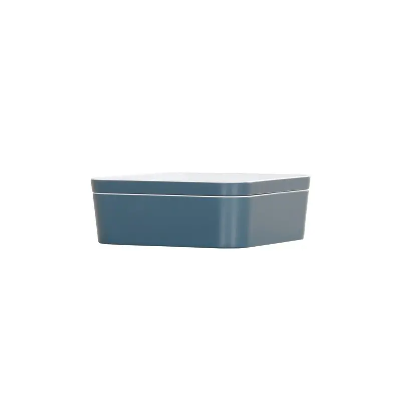 Cal-Mil 8.25" Square Bento - Stone Blue Cal-Mil 8.25" Square Bento - Stone Blue