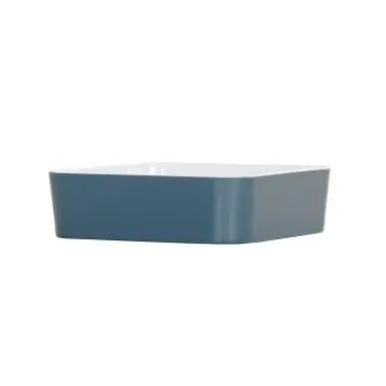 Cal-Mil 8.25" Square Bento - Stone Blue