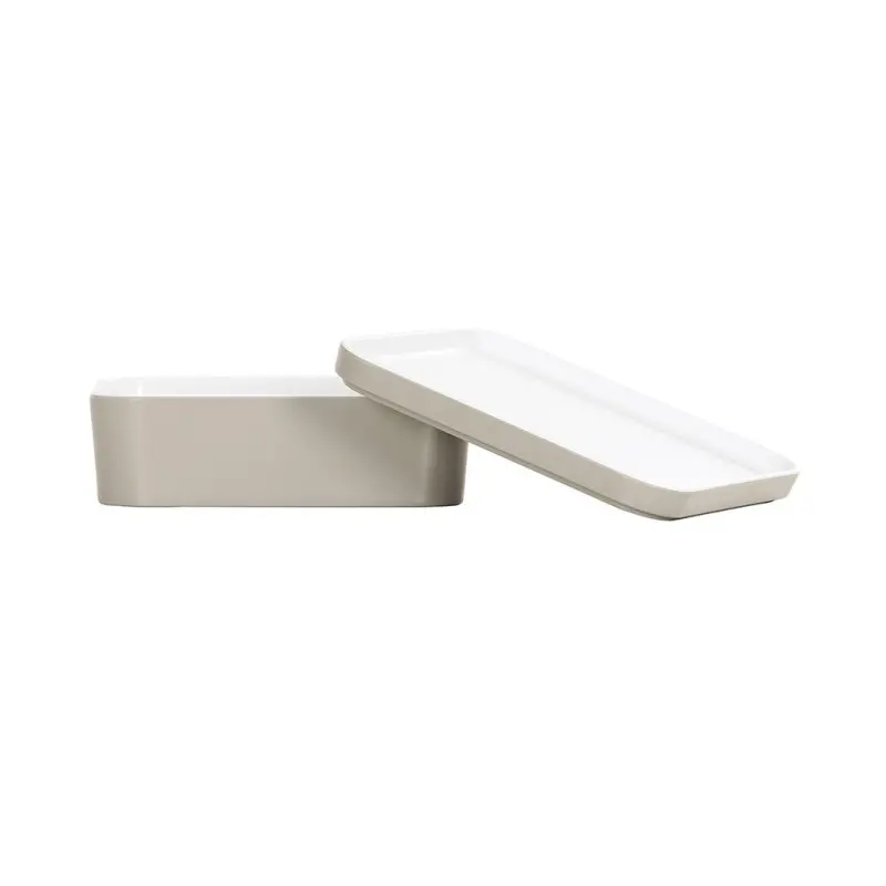 Cal-Mil 8.25" Square Bento Box - Ash