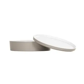 Cal-Mil 10.5" Round Bento Box - Ash