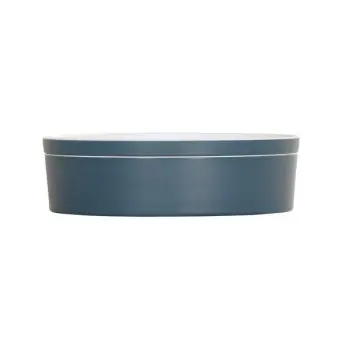 Cal-Mil 10.5" Round Bento - Stone Blue