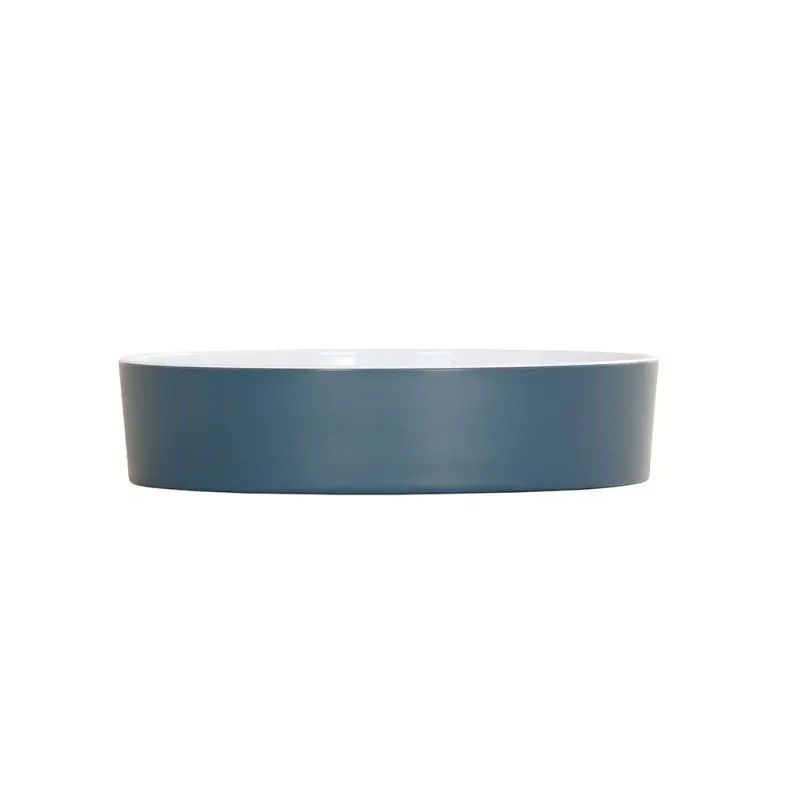 Cal-Mil 10.5" Round Bento - Stone Blue Cal-Mil 10.5" Round Bento - Stone Blue