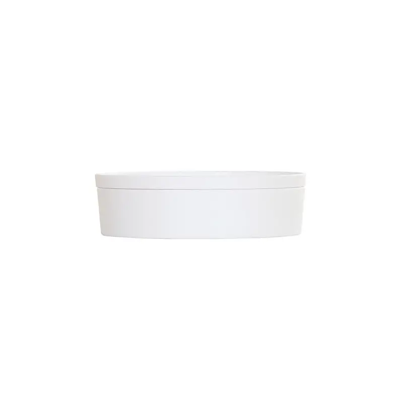Cal-Mil 10.5" Round Bento Box - White Cal-Mil 10.5" Round Bento Box - White