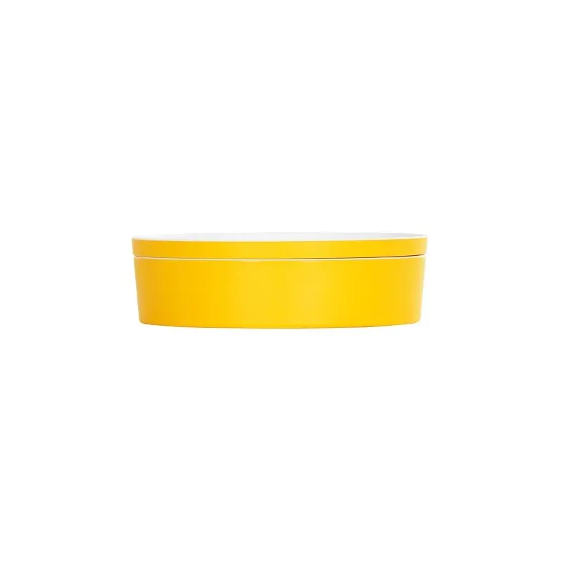 Cal-Mil 10.5" Round Bento Box - Yellow Cal-Mil 10.5" Round Bento Box - Yellow
