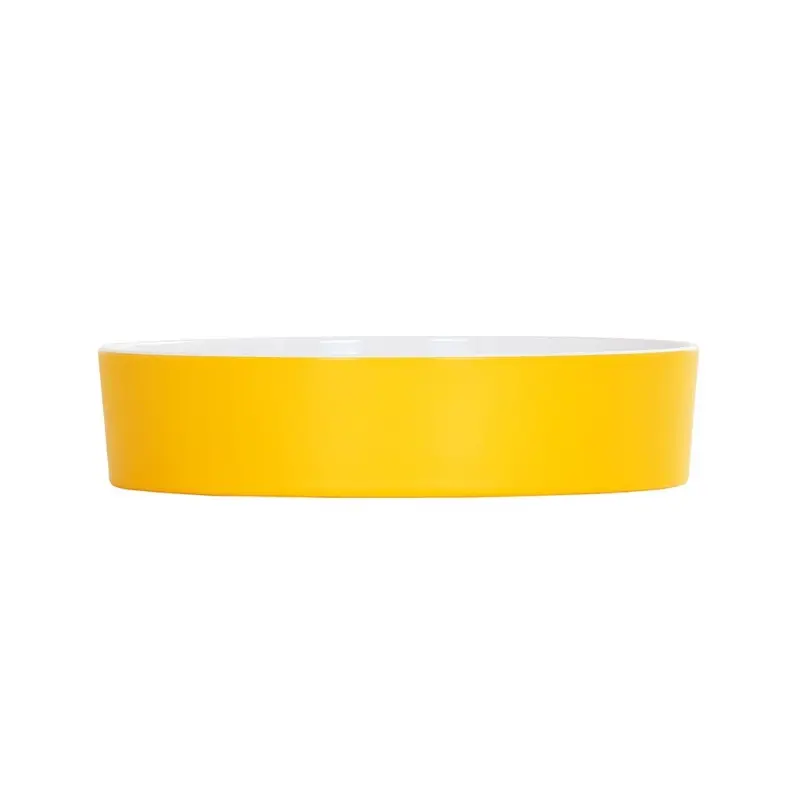Cal-Mil 10.5" Round Bento Box - Yellow Cal-Mil 10.5" Round Bento Box - Yellow