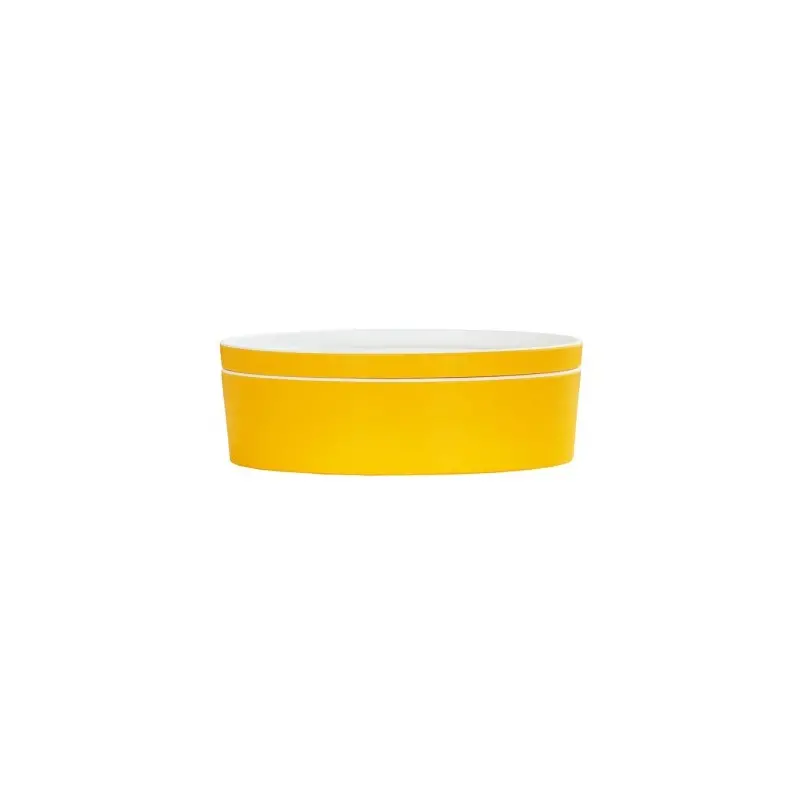 Cal-Mil 7" Round Bento Box - Yellow Cal-Mil 7" Round Bento Box - Yellow