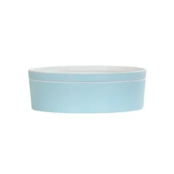 Cal-Mil 7" Round Bento Box - Ocean Blue