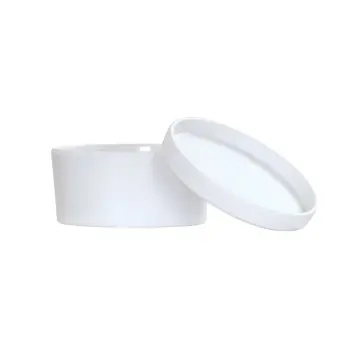 Cal-Mil 5" Round Bento Box - White