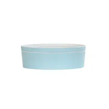 Cal-Mil 9" Round Bento Box - Ocean Blue
