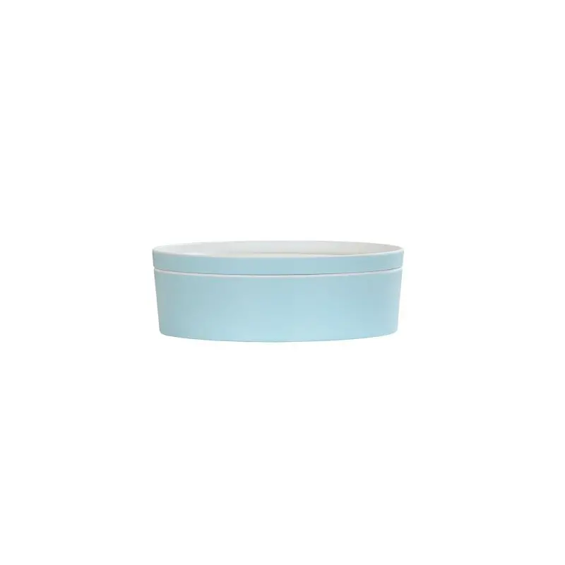 Cal-Mil 9" Round Bento Box - Ocean Blue