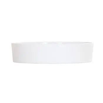 Cal-Mil 9" Round Bento Box - White