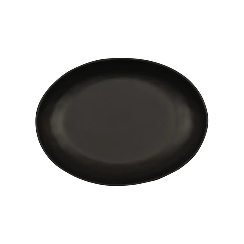 Cal-Mil Carmel 12 x 16 Platter - Black Cal-Mil Carmel 12 x 16 Platter - Black