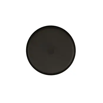 Cal-Mil Carmel 8" Melamine Plate - Black