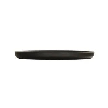 Cal-Mil Carmel 8" Melamine Plate - Black