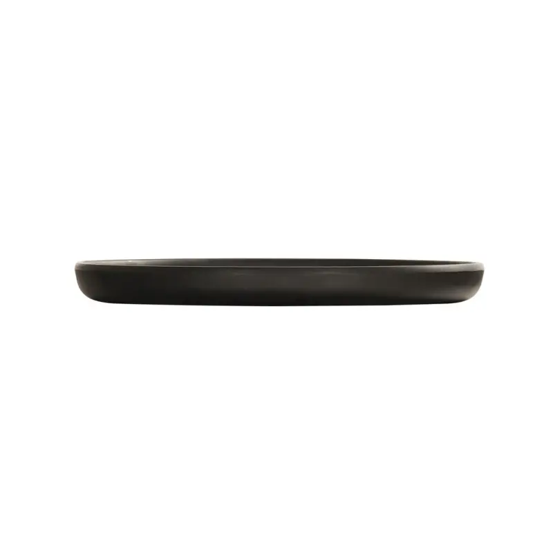 Cal-Mil Carmel 8" Melamine Plate - Black