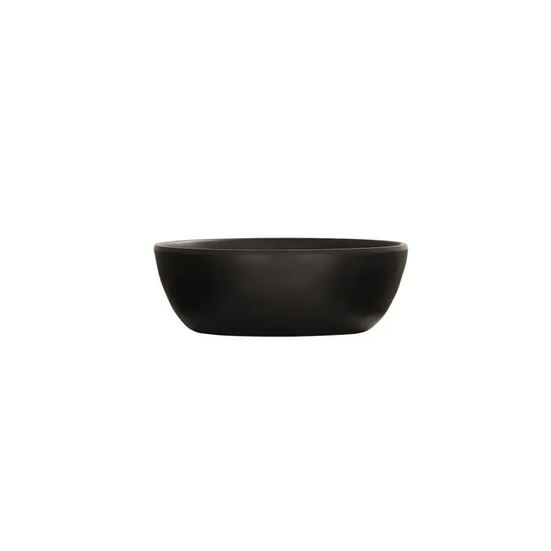 Cal-Mil Carmel 12oz Soup Melamine Bowl - Black