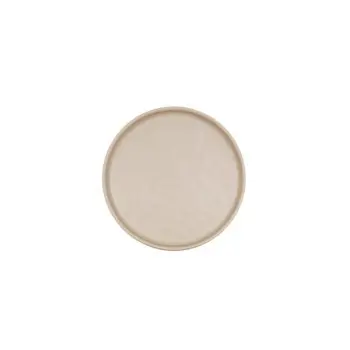 Cal-Mil Carmel 6" Melamine Plate - Taupe
