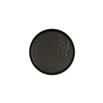 Cal-Mil Carmel 6" Melamine Plate - Black