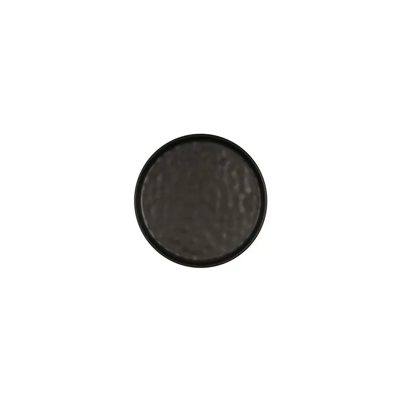 Cal-Mil Carmel 6" Melamine Plate - Black