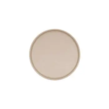 Cal-Mil Carmel 8" Melamine Plate - Taupe