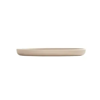 Cal-Mil Carmel 8" Melamine Plate - Taupe