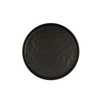 Cal-Mil Carmel 10" Melamine Plate - Black