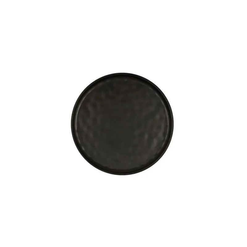 Cal-Mil Carmel 10" Melamine Plate - Black
