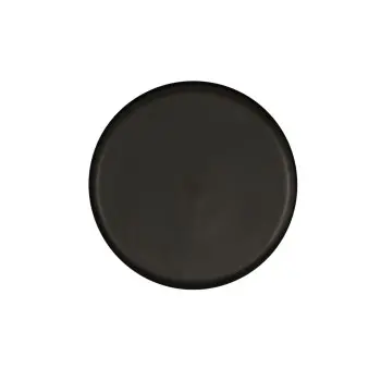 Cal-Mil Carmel 10" Melamine Plate - Black