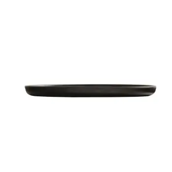 Cal-Mil Carmel 10" Melamine Plate - Black