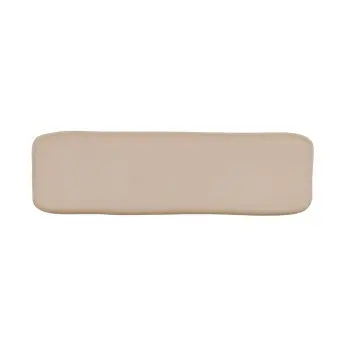 Cal-Mil Carmel 20 x 6 x .75 Platter - Taupe