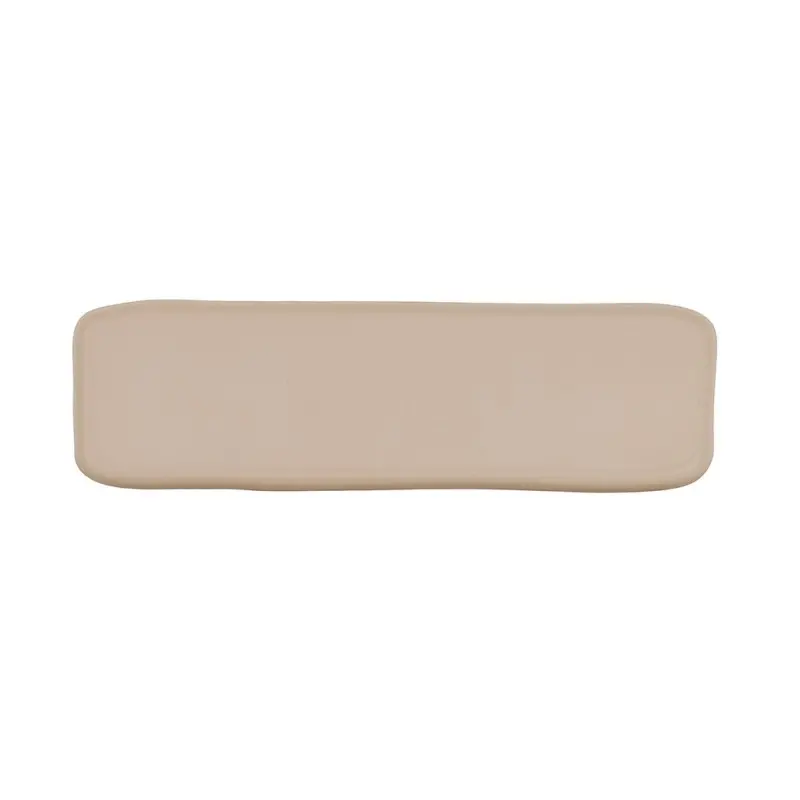 Cal-Mil Carmel 20 x 6 x .75 Platter - Taupe