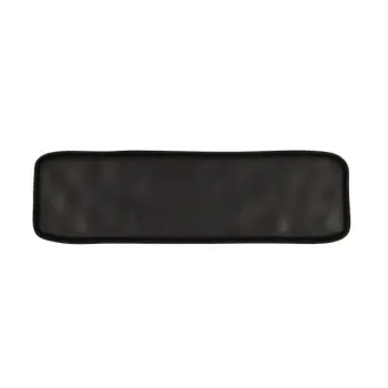 Cal-Mil Carmel 20 x 6 x .75 Platter - Black