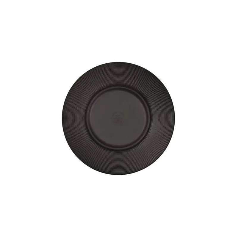 Cal-Mil Charlotte 8" Melamine Plate - Black