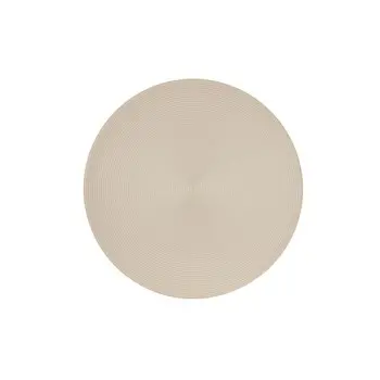 Cal-Mil Charlotte 10" Melamine Plate - Taupe