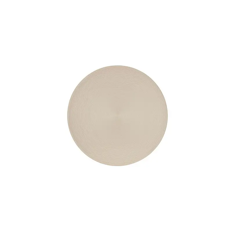 Cal-Mil Charlotte 10" Melamine Plate - Taupe